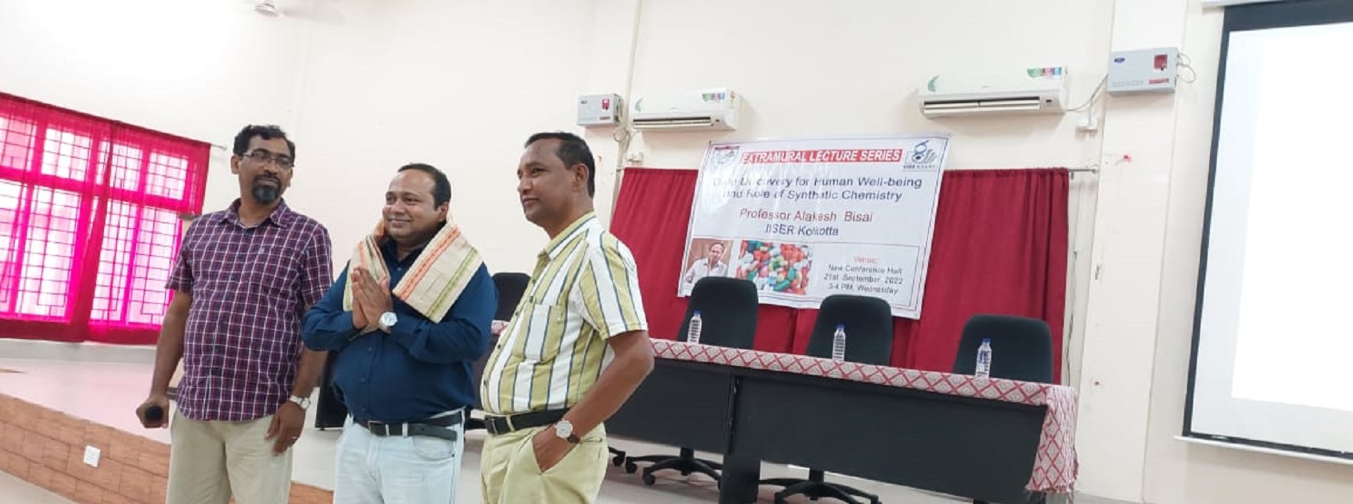 Extramural Lecture by Prof. Alakesh Bisai